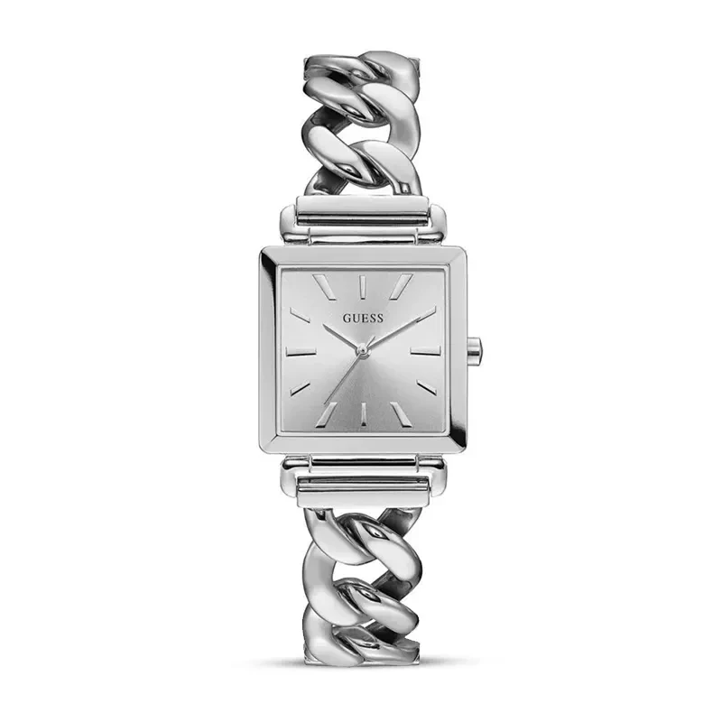 Guess Vanity Silver Dial Ladies Watch | W1029L1